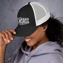 Load image into Gallery viewer, Big Wordz Trucker Cap (White Wording)