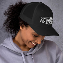 Load image into Gallery viewer, Big Wordz Trucker Cap (White Wording)