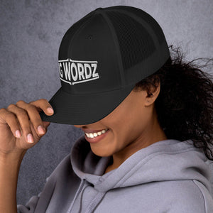 Big Wordz Trucker Cap (White Wording)