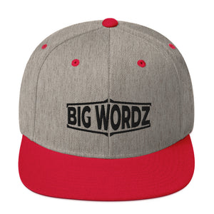 Big Wordz Snapback Hat (Black Wording)