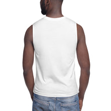 Load image into Gallery viewer, Big Wordz Muscle Shirt (White Wording)