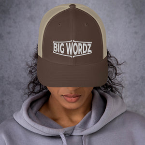 Big Wordz Trucker Cap (White Wording)