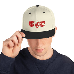 Big Wordz Snapback Hat (Red Wording)