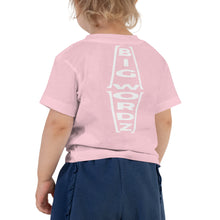 Load image into Gallery viewer, Big Wordz Toddler Short Sleeve Tee (White Wording)