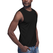 Load image into Gallery viewer, Big Wordz Muscle Shirt (Black Wording)