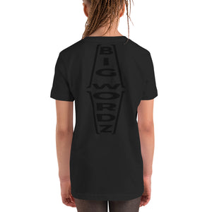 Big Wordz Youth Short Sleeve T-Shirt (Black Wording)