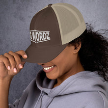 Load image into Gallery viewer, Big Wordz Trucker Cap (White Wording)