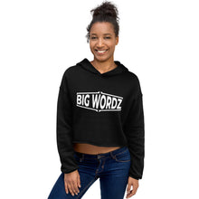 Load image into Gallery viewer, Big Wordz Crop Hoodie