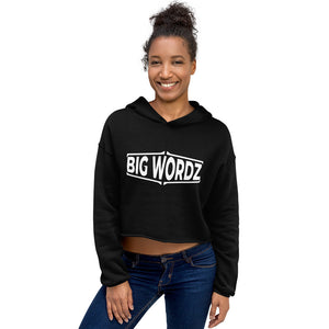 Big Wordz Crop Hoodie