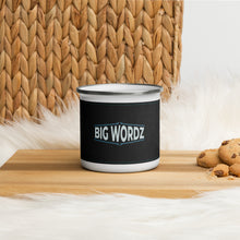 Load image into Gallery viewer, Big Wordz Enamel Mug