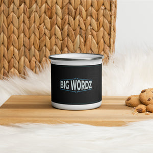 Big Wordz Enamel Mug