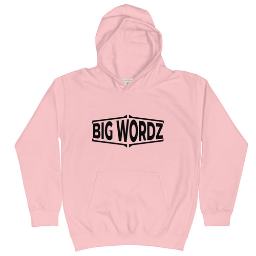 Big Wordz Kids Hoodie (Black Wording)