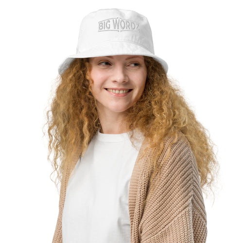 Big Wordz Organic bucket hat