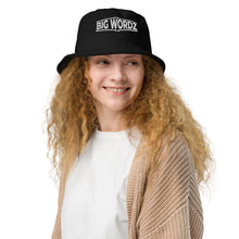 Load image into Gallery viewer, Big Wordz Organic bucket hat