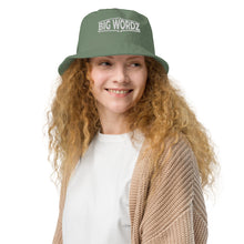 Load image into Gallery viewer, Big Wordz Organic bucket hat