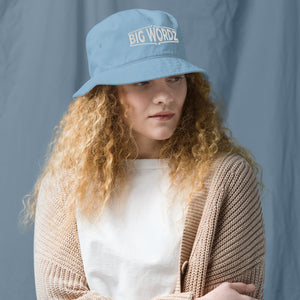 Big Wordz Organic bucket hat