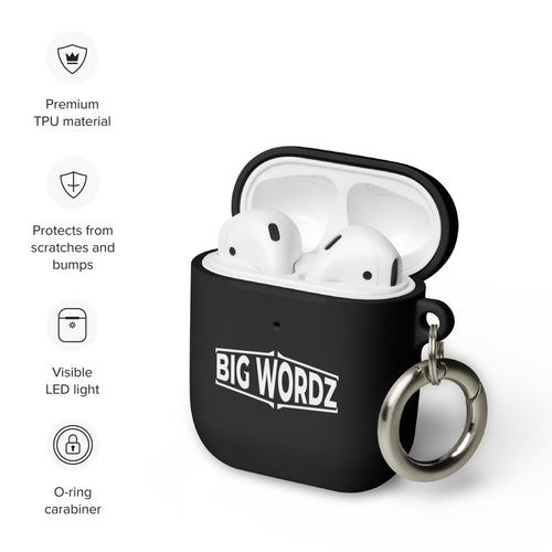 Big Wordz Rubber Case for AirPods®