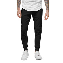 Load image into Gallery viewer, Big Wordz fleece sweatpants (Black Wording)