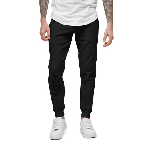Big Wordz fleece sweatpants (Black Wording)