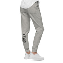 Load image into Gallery viewer, Big Wordz fleece sweatpants (Black Wording)
