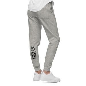 Big Wordz fleece sweatpants (Black Wording)