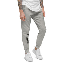 Load image into Gallery viewer, Big Wordz fleece sweatpants (Black Wording)