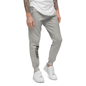 Big Wordz fleece sweatpants (Black Wording)