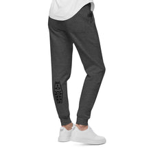 Load image into Gallery viewer, Big Wordz fleece sweatpants (Black Wording)