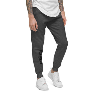 Big Wordz fleece sweatpants (Black Wording)