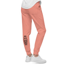 Load image into Gallery viewer, Big Wordz fleece sweatpants (Black Wording)