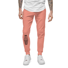Load image into Gallery viewer, Big Wordz fleece sweatpants (Black Wording)