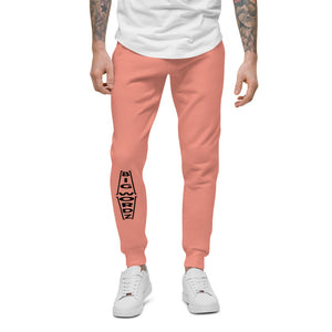 Big Wordz fleece sweatpants (Black Wording)