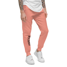 Load image into Gallery viewer, Big Wordz fleece sweatpants (Black Wording)