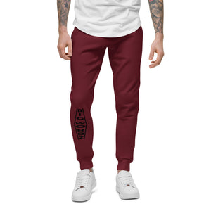 Big Wordz fleece sweatpants (Black Wording)