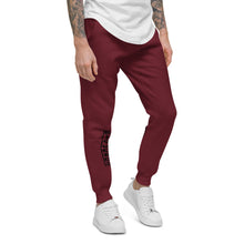 Load image into Gallery viewer, Big Wordz fleece sweatpants (Black Wording)