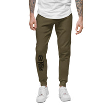 Load image into Gallery viewer, Big Wordz fleece sweatpants (Black Wording)
