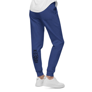 Big Wordz fleece sweatpants (Black Wording)