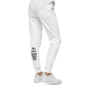 Big Wordz fleece sweatpants (Black Wording)