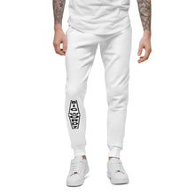 Load image into Gallery viewer, Big Wordz fleece sweatpants (Black Wording)