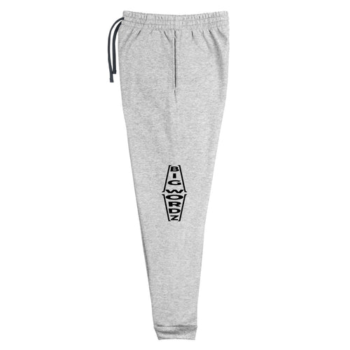 Big Wordz Joggers (Black Wording)