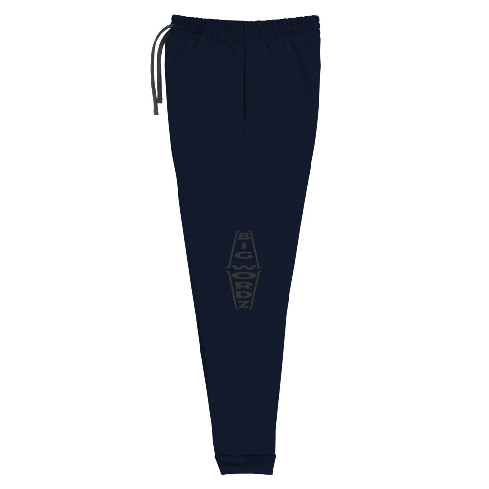 Big Wordz Joggers (Black Wording)