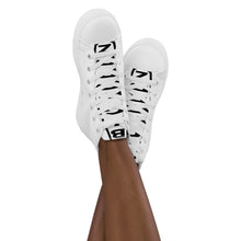 Load image into Gallery viewer, Big Wordz Women’s high top canvas shoes